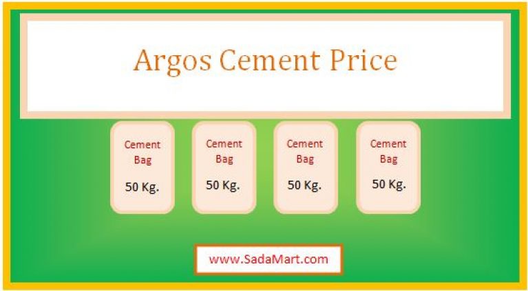 argos cement price