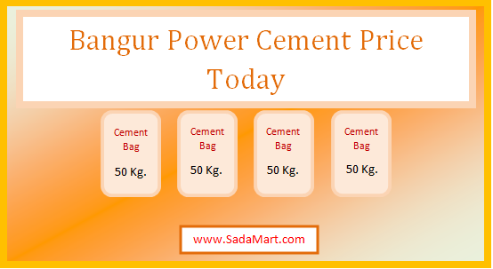 bangur power cement price