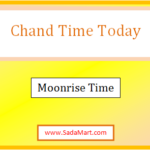 chand time today