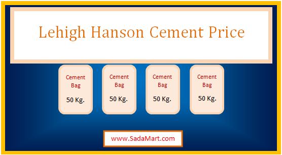 lehigh hanson cement price