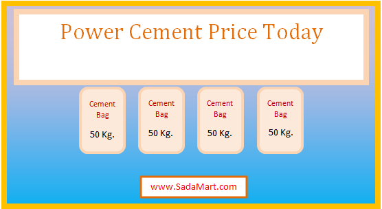 power cement price per bag