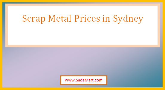 scrap metal prices in sydney
